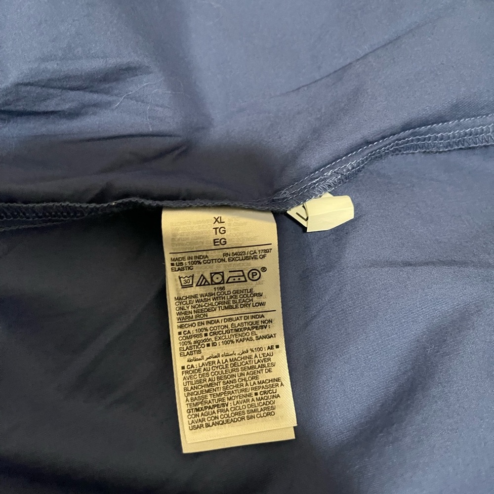 Old Navy Women's Blue Ruffle Dress - Picture 2 of 4